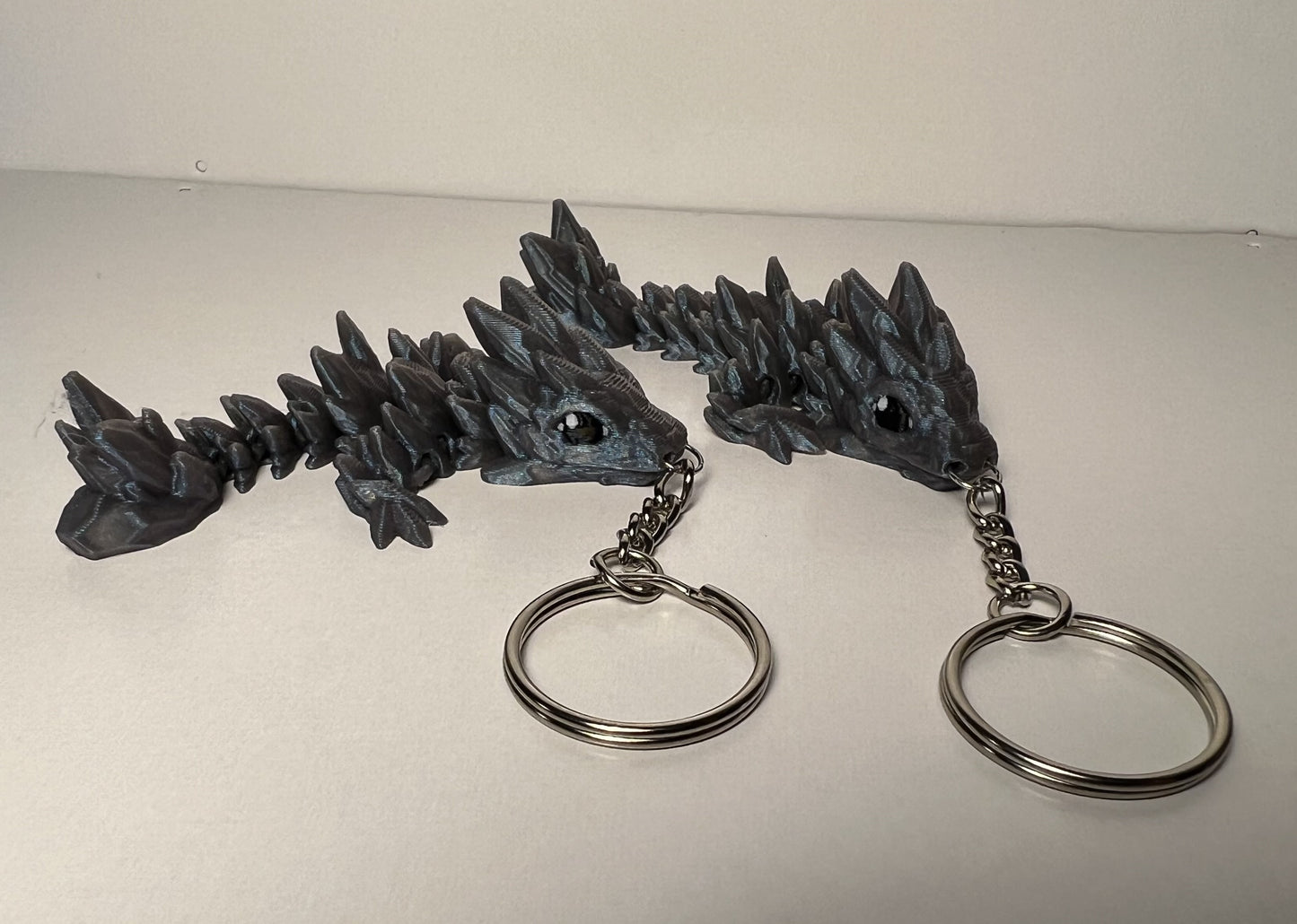 Gemstone Dragon - 3D Printed Figurine - Set or Singles