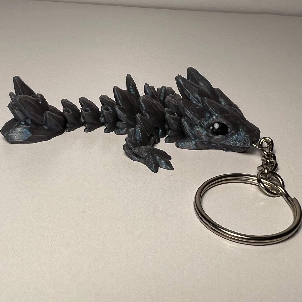 Gemstone Dragon - 3D Printed Figurine - Set or Singles