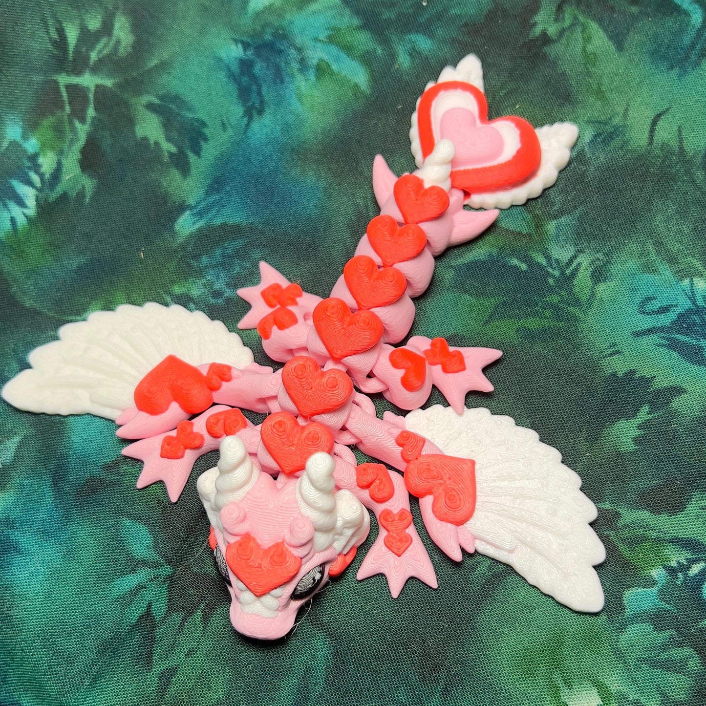 Heart Dragon - 3D Printed Figurine