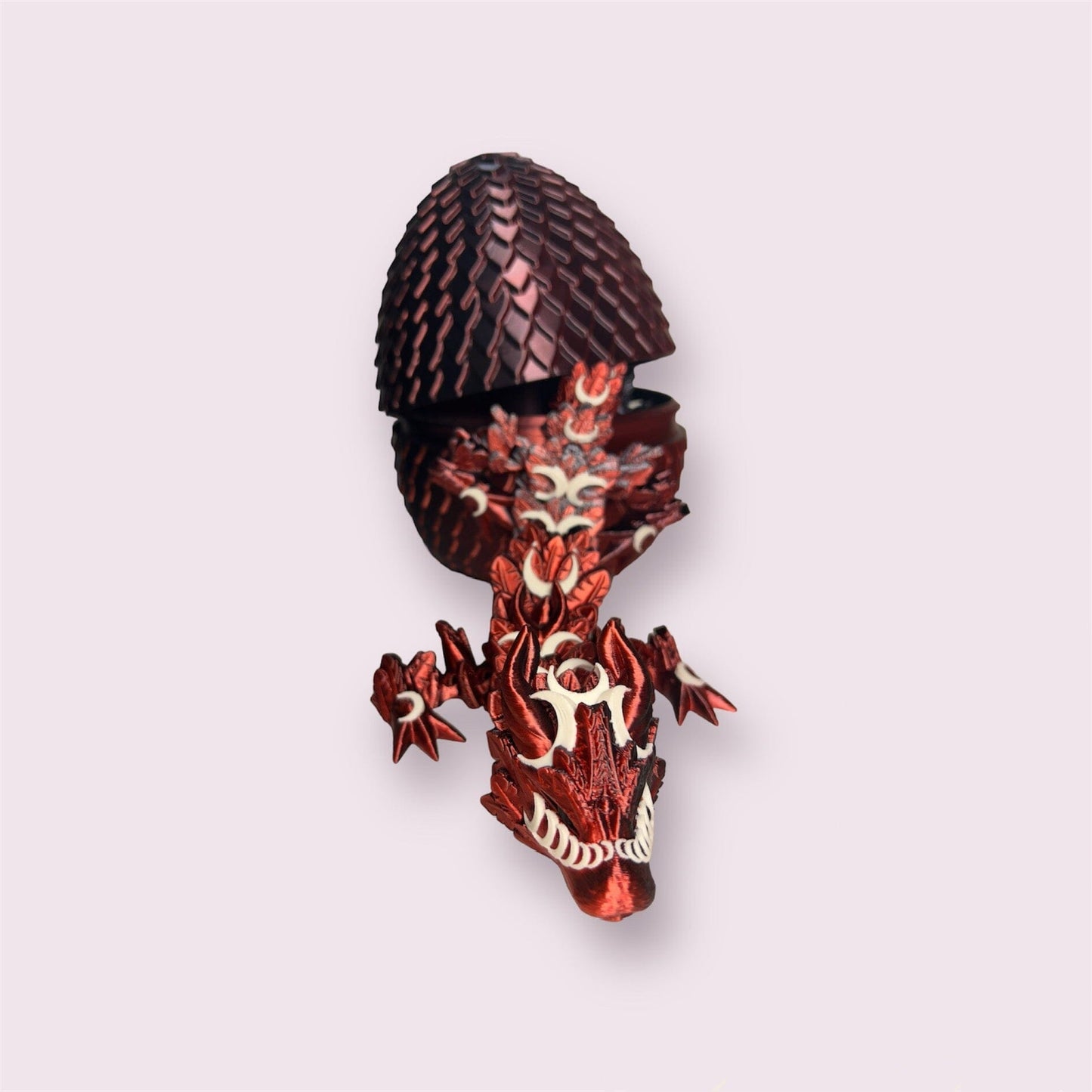 Lunar Dragon - 3D Printed Articulated Figurine Articulated