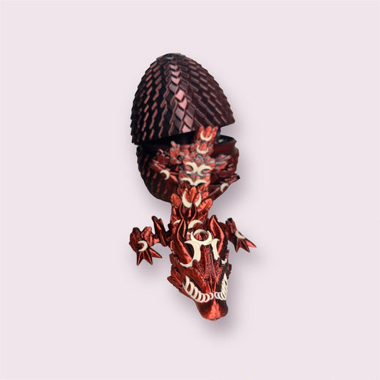 Lunar Dragon - 3D Printed Articulated Figurine Articulated