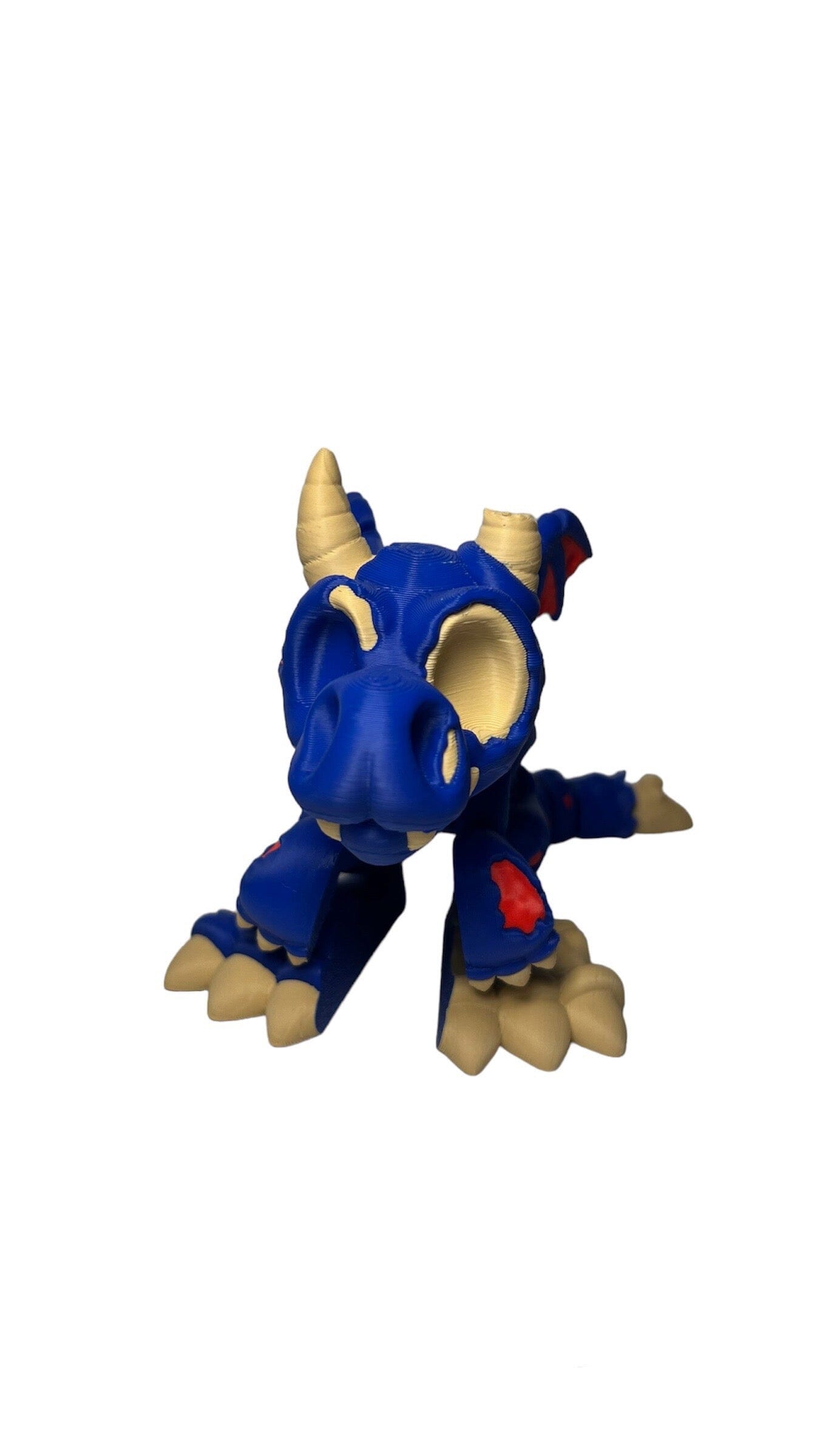 Zombie Wyvern - 3D Printed Articulated Figurine Articulated