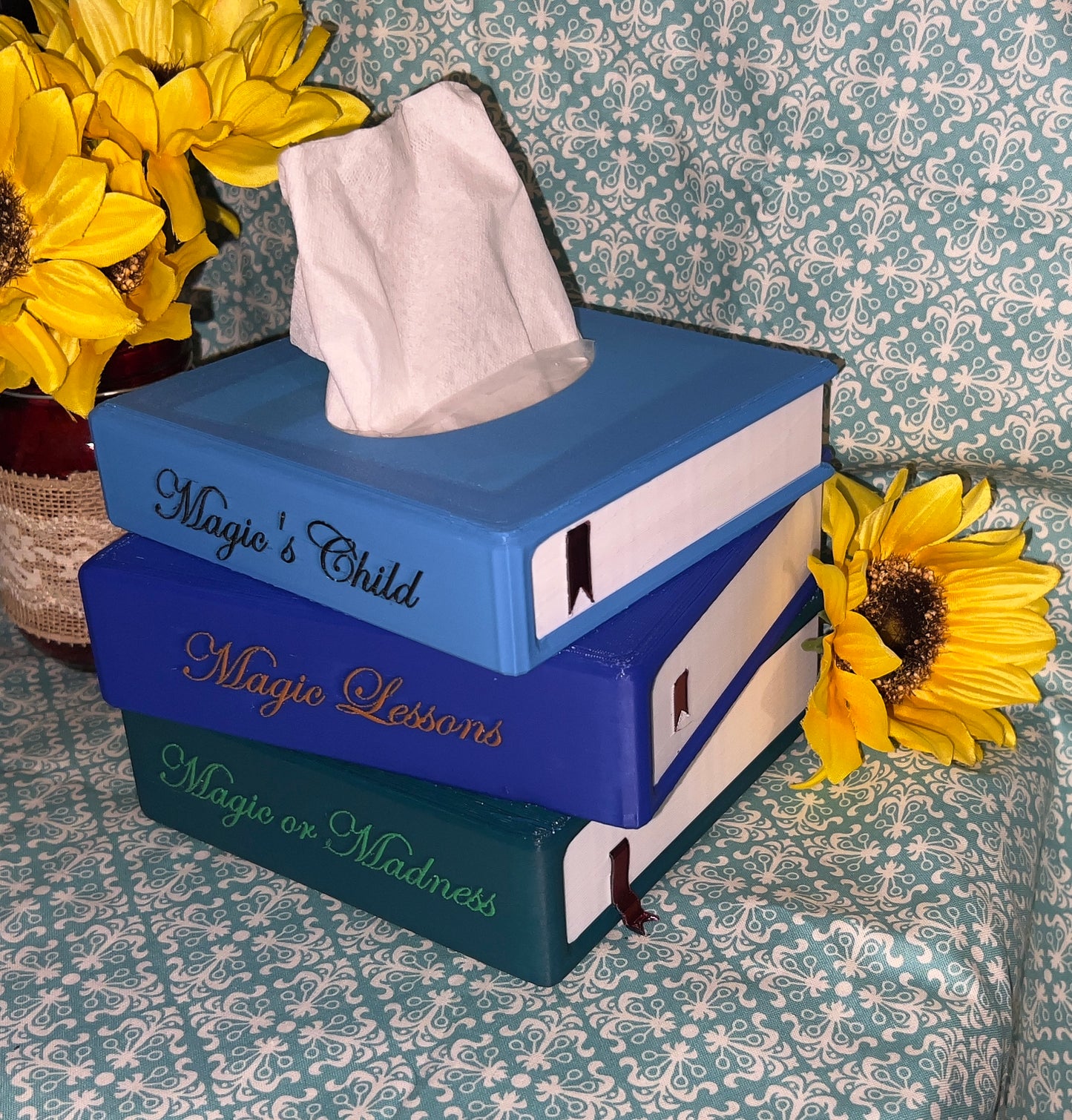 Trilogy Tissue Box Cover