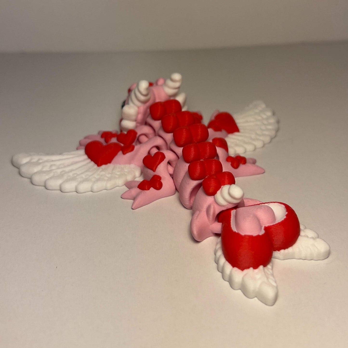 Heart Dragon - 3D Printed Figurine