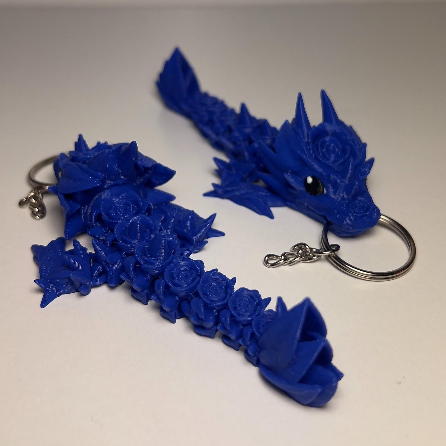 Rose Dragon - 3D Printed Articulated Figurine