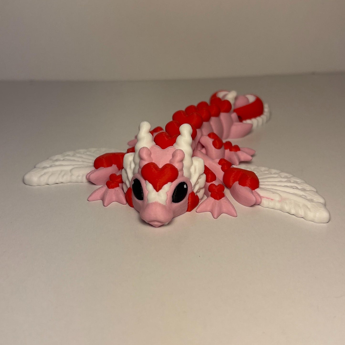 Heart Dragon - 3D Printed Figurine