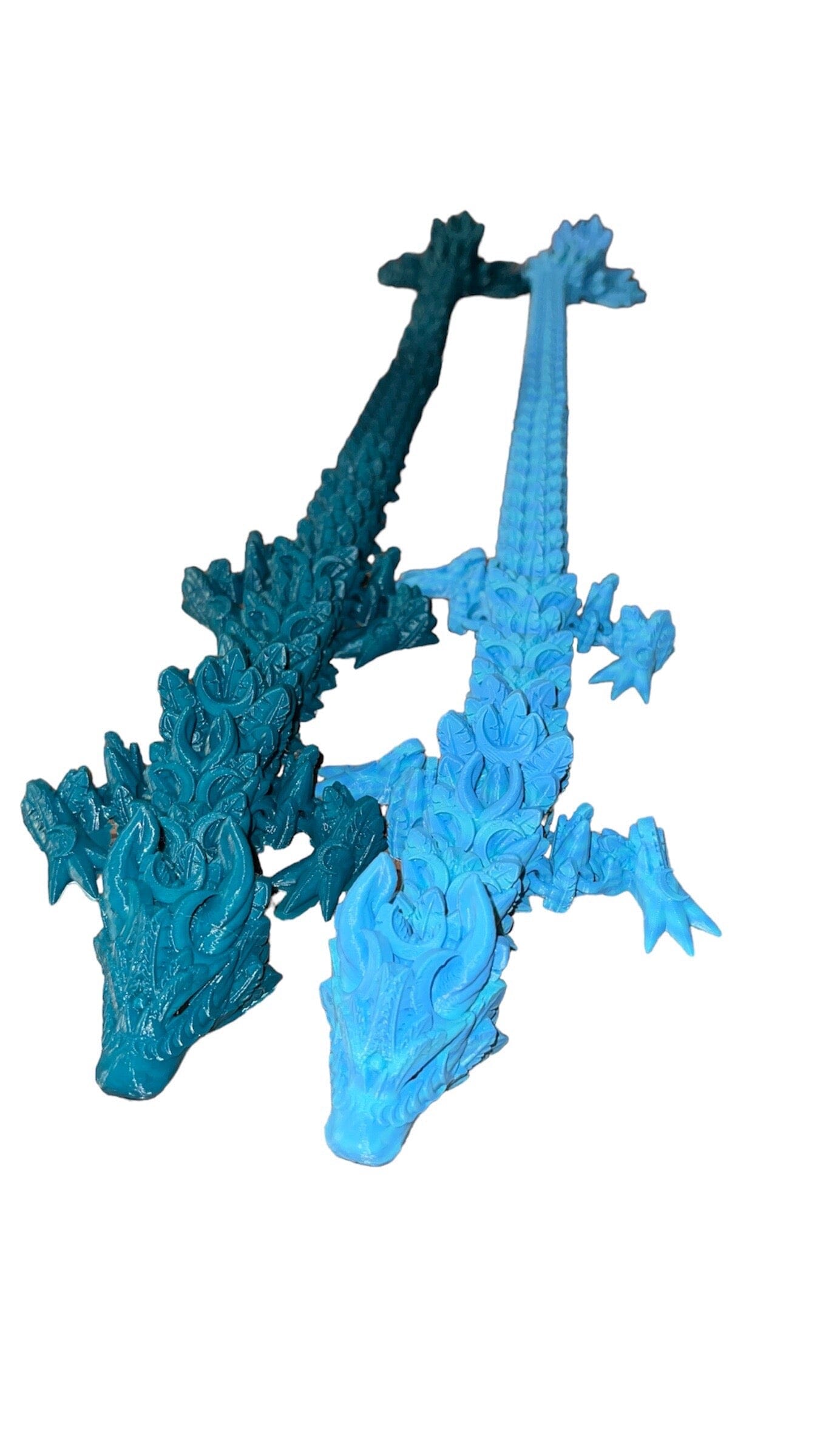 Lunar Dragon - 3D Printed Articulated Figurine Articulated 